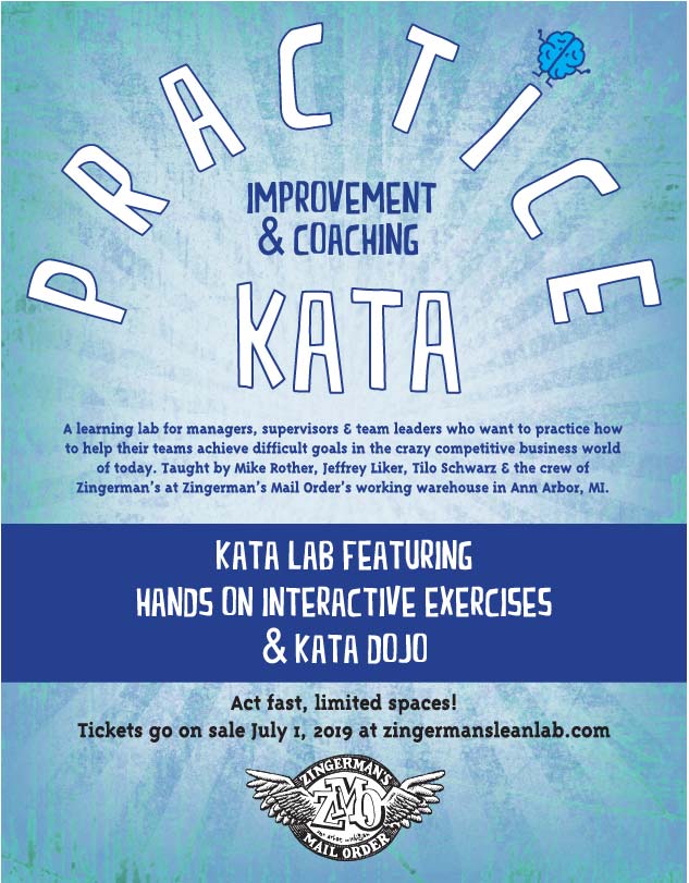 Zingerman's Mail Order Kata Lab Flyer